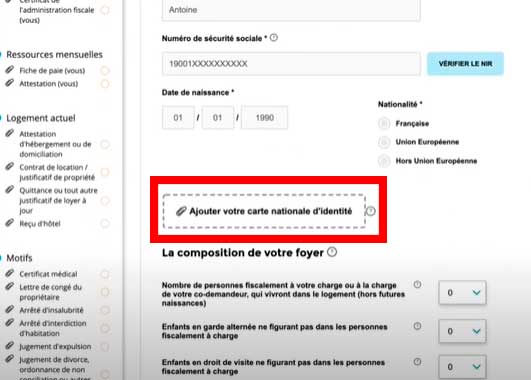 Añade tu solicitud de DNI para vivienda social