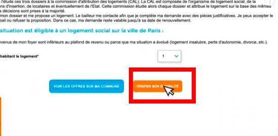 verifier mon elegibilite demande logement social