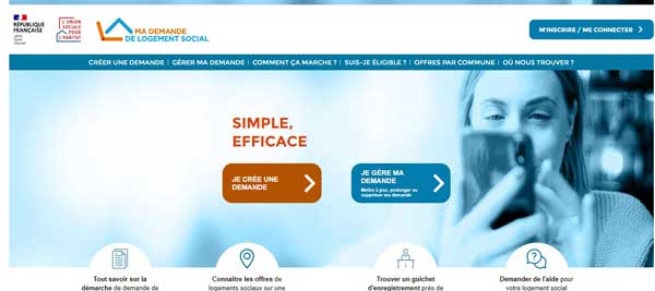 HOME PAGE MA DEMANDE DE LOGEMENT SOCIAL